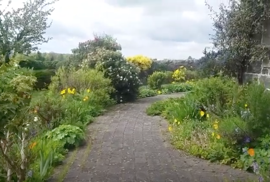 Virtual Tour of a Garden near Cupar, Fife