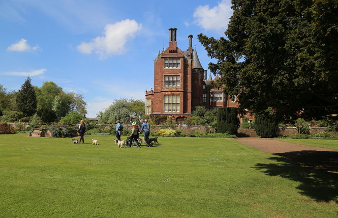 Tyninghame House overlooking the beautiful lawns