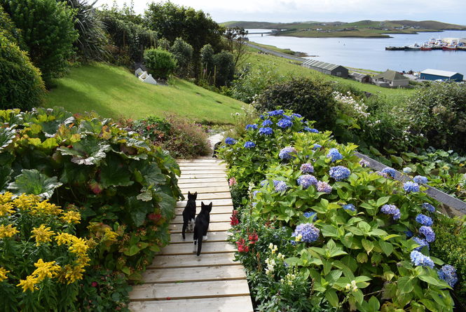 Accommodation in Scotland with gardens