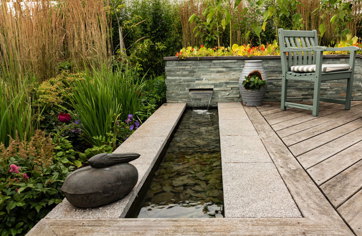 Water features in gardens