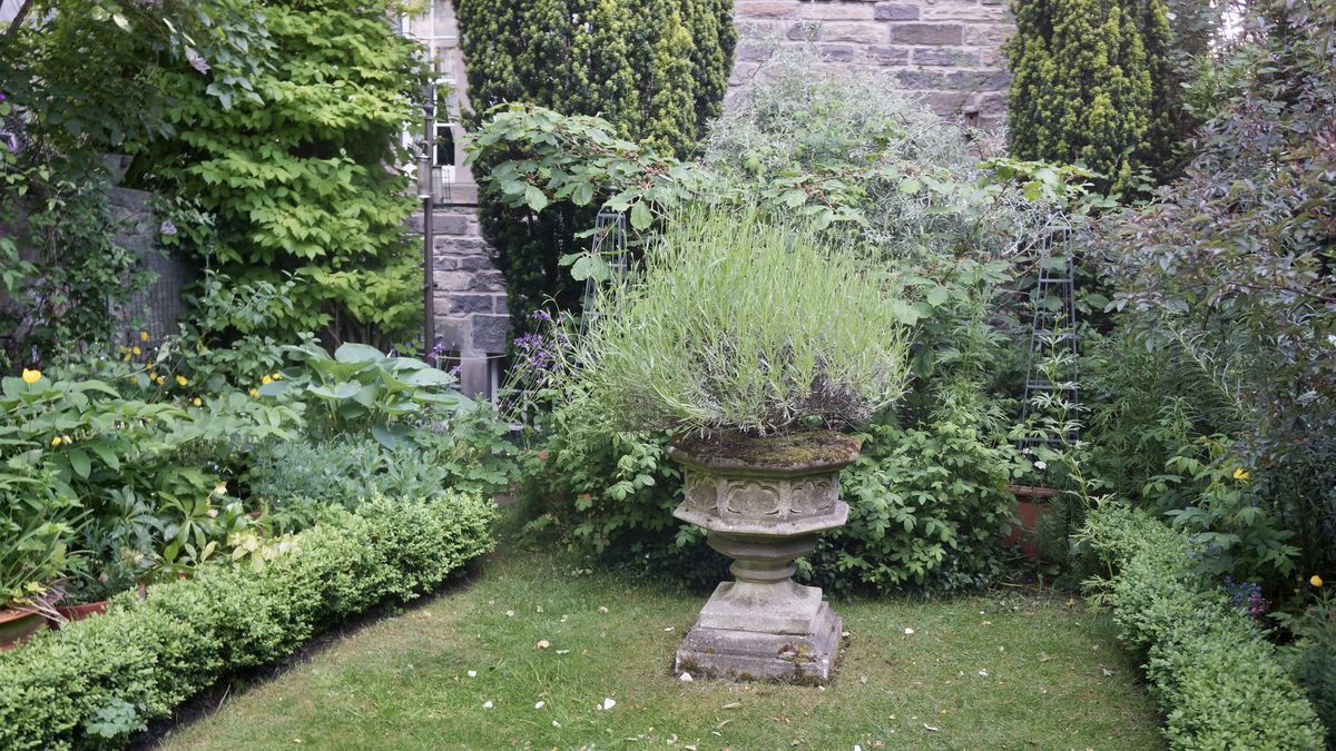 Hidden classical courtyard garden 