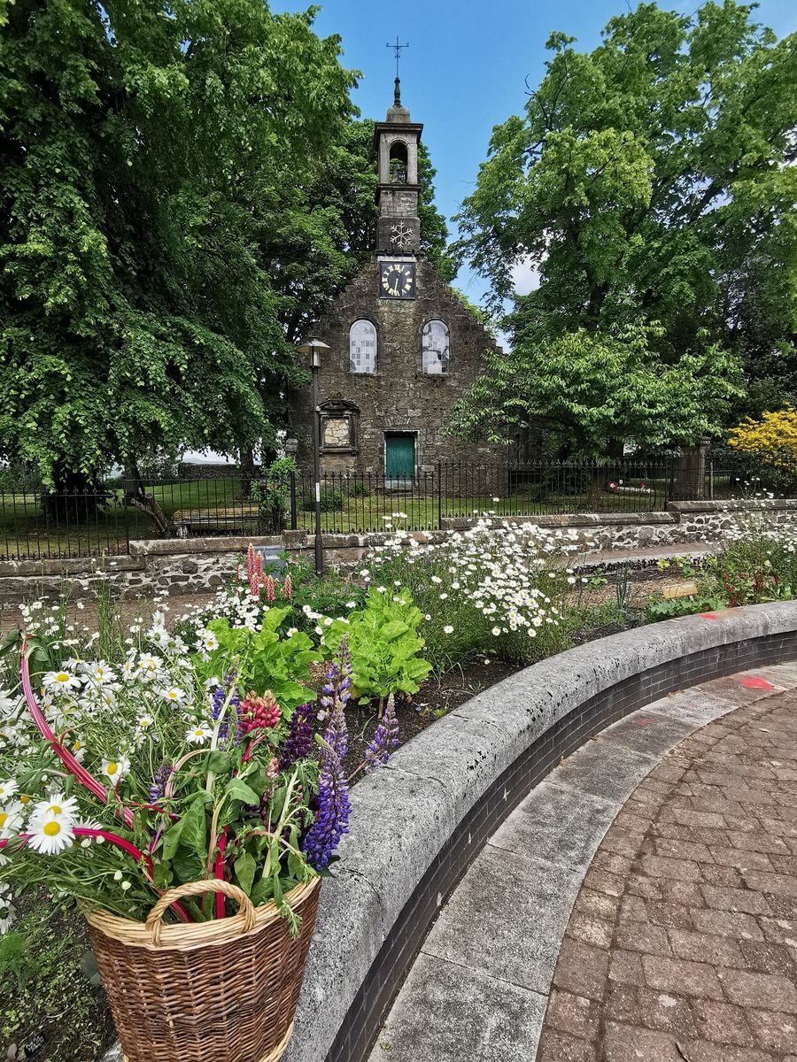 The Wee Potager at the Cross