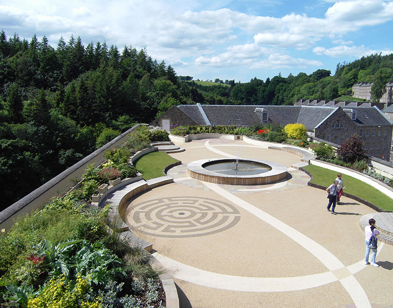 New Lanark Roof Garden